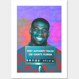 Deion Sanders Prime Mugshot Posters and Art